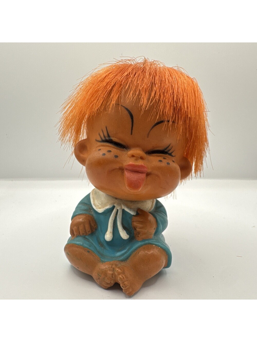 Vintage 1960's Moody Cutie Sticking Tongue Out Doll